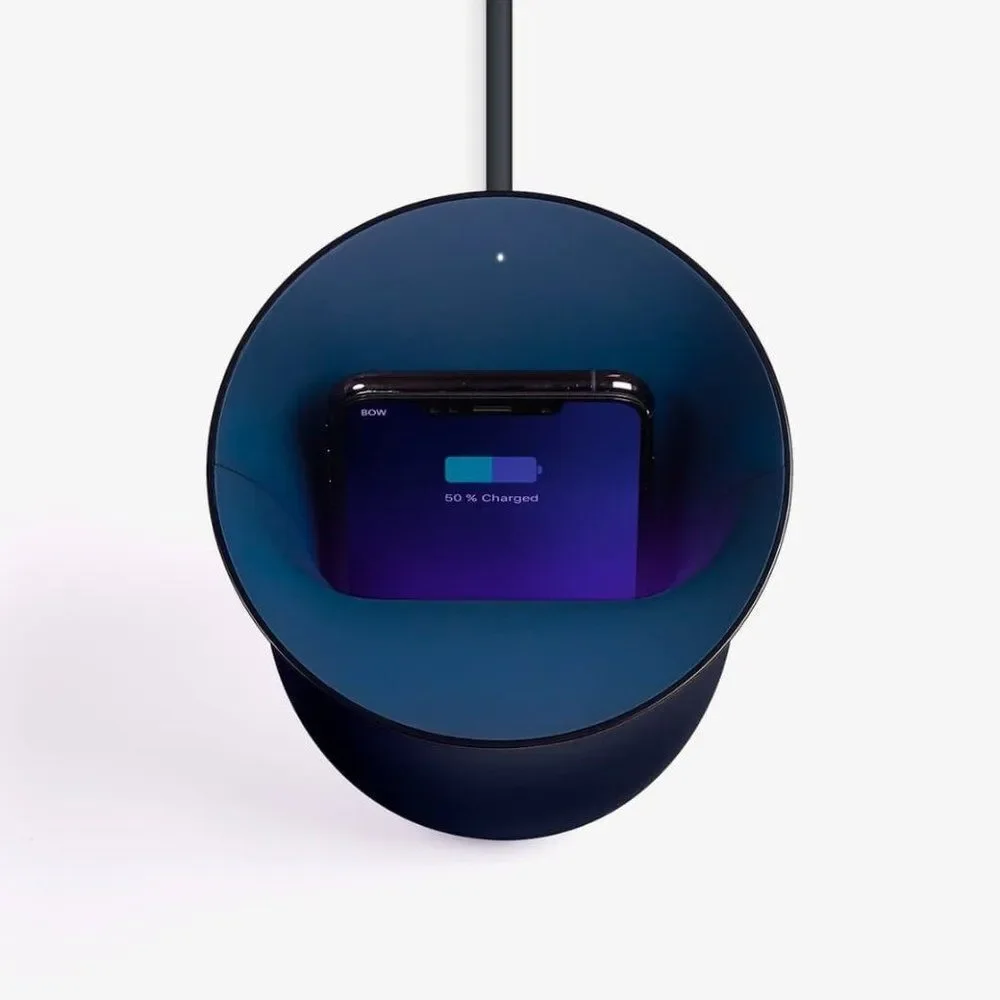 Oblio (Wireless Charging Station w/built-in‎ Sanitizer)